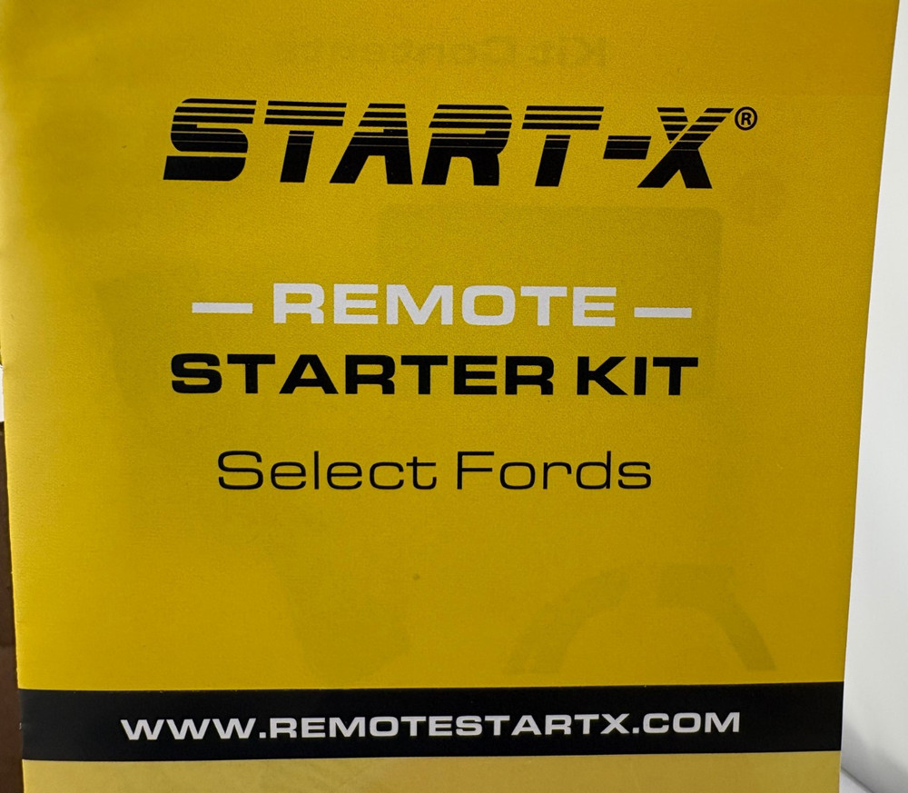 Ford Remote Start StartX Select Fords