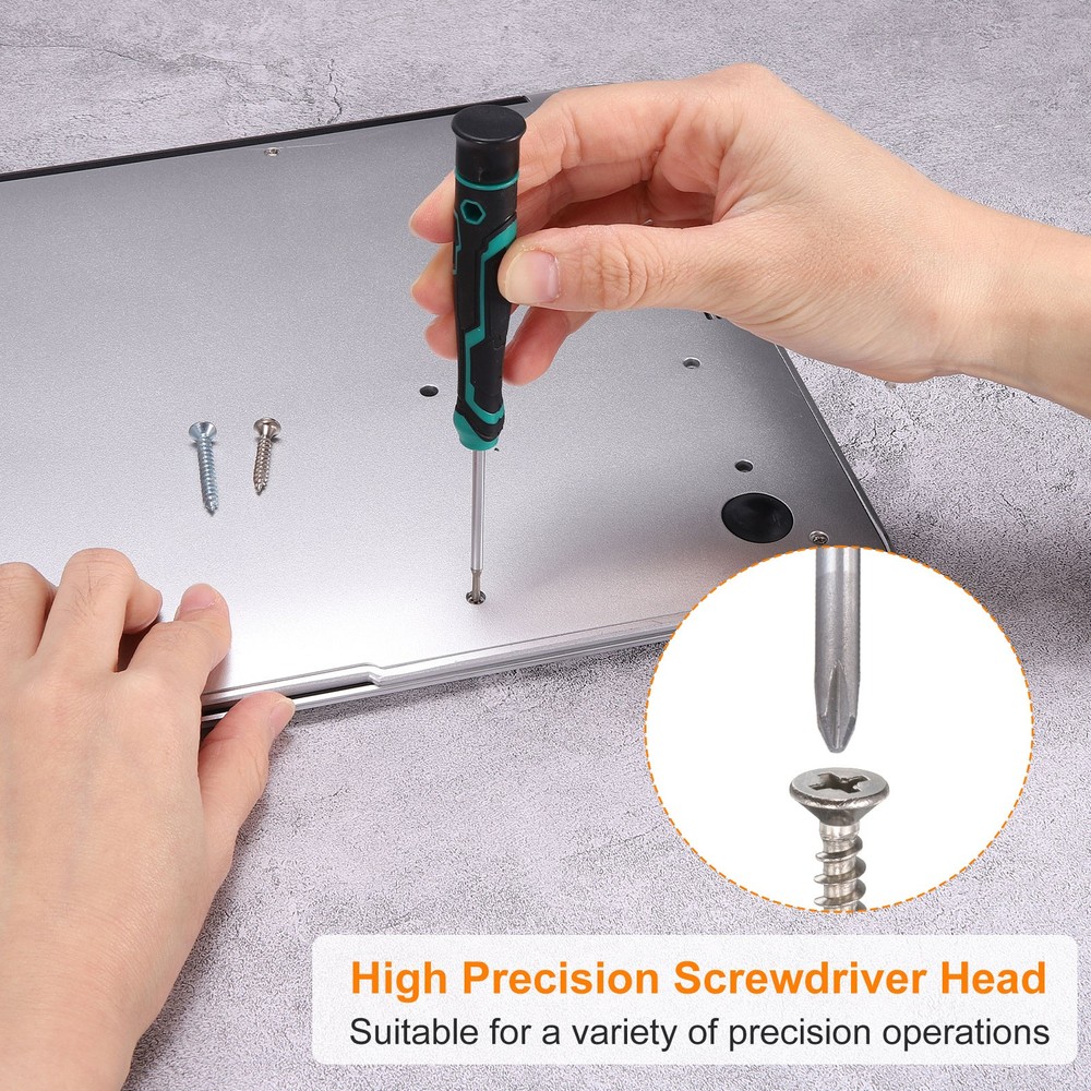 7pcs Small Phillips Screwdriver Set Magnetic Screwdrivers S2 Steel