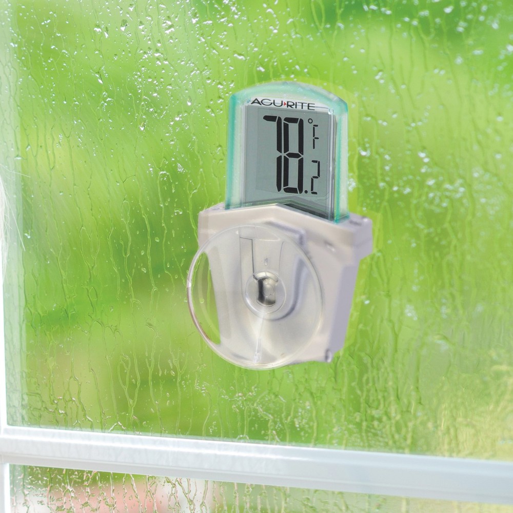 Digital Outdoor Window Thermometer White 00799HDSBA1 00799 0.2