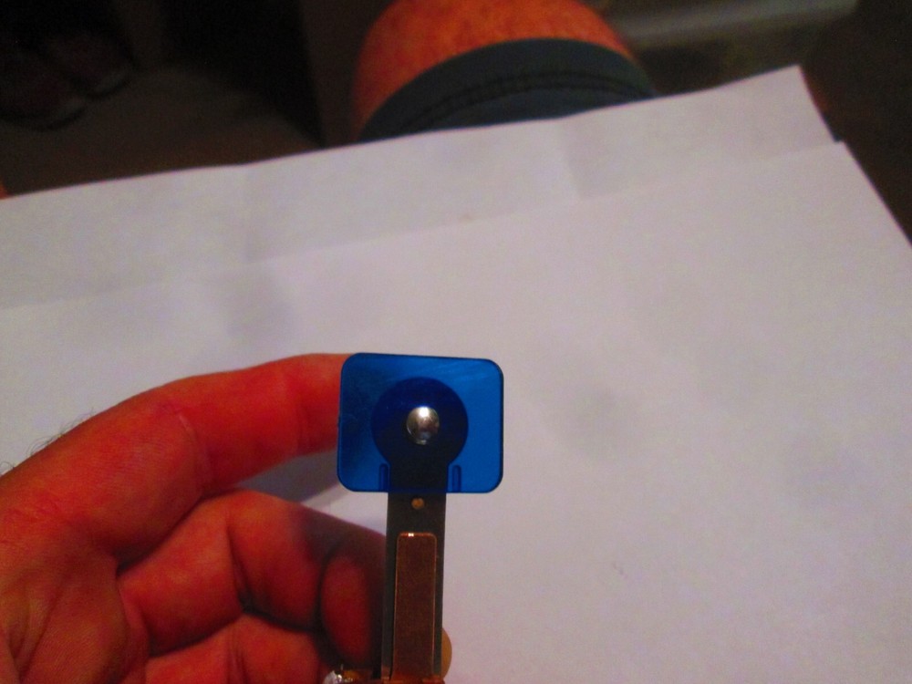 Pinbot Jackbot Blue Translucent Rectangular Visor Target SW-1A-163-1 A-11315-1