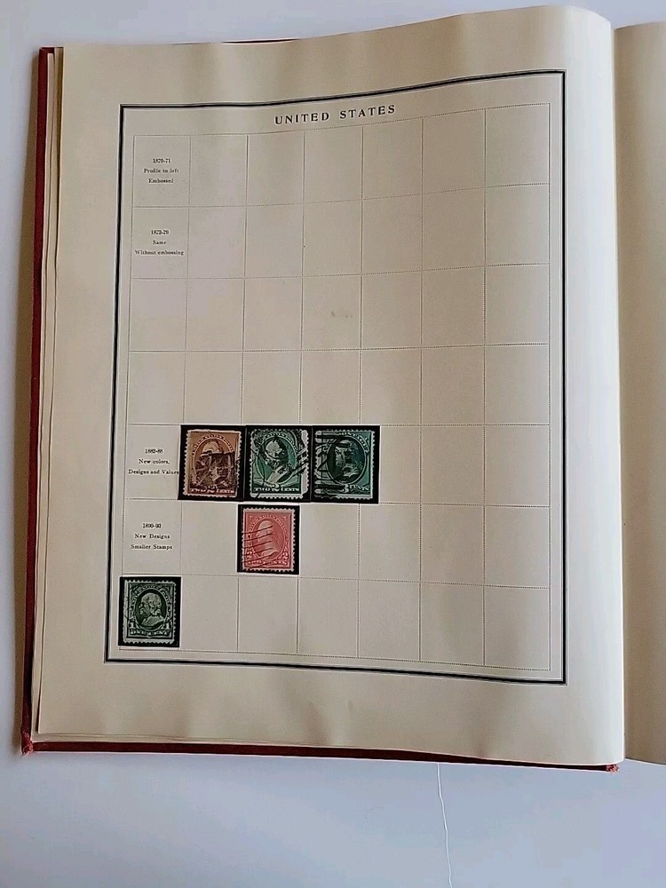 Modern Postage Stamp Album Fully Illustrated 1925 Edition