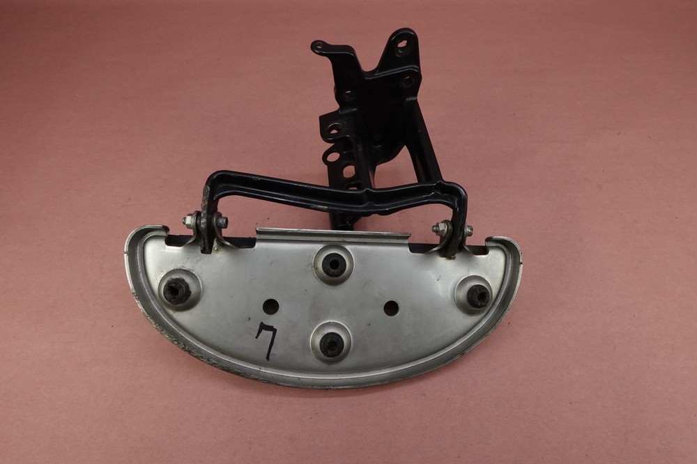 2000-2011 Harley Davidson Heritage Softail FLSTC Front Left Floorboard (BENT)
