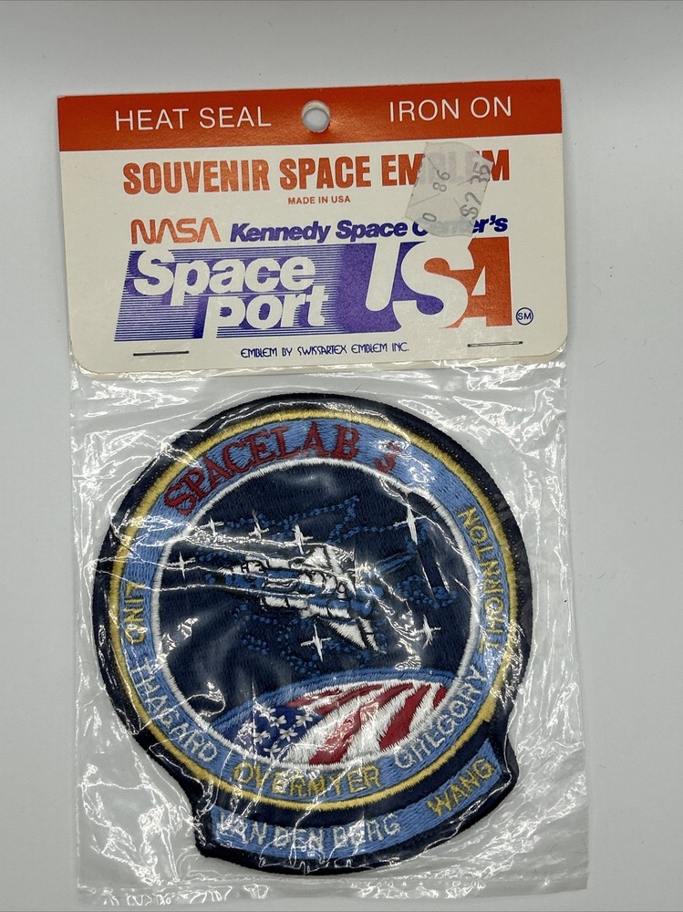 NASA Spacelab 3 Shuttle Sew/Iron On 1986 Patch P268D2