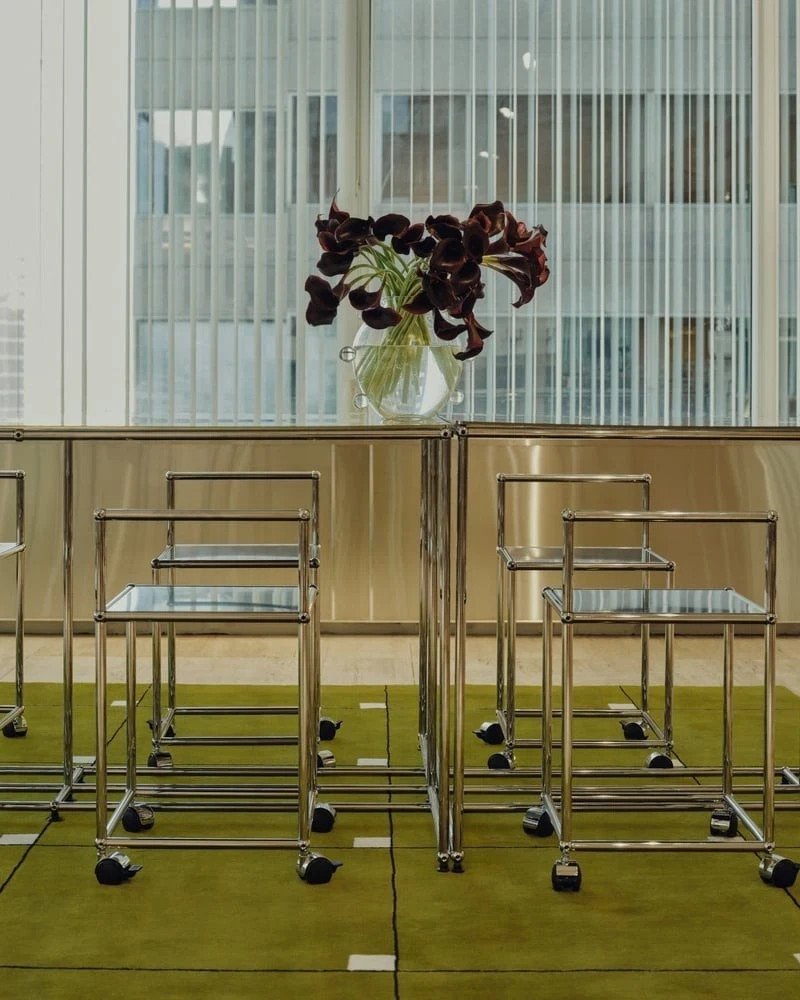 Hand Tufted Wool Area Rug 9x12 ft - Nordic Knots Milano Green 8x10 any size