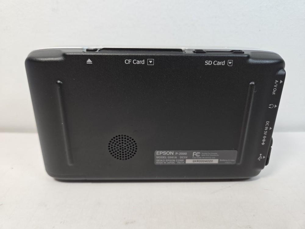 EPSON P-2000 Photo Fine Multimedia Storage Viewer UNTESTED