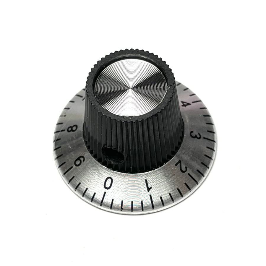Aluminum hat knob scale number type 29mm From Japan