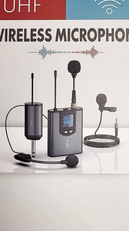Wireless Headset MPH-05 YM-2 Microphone System UHF NEW