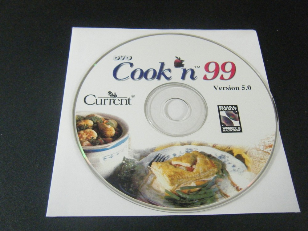 Current DVO Cook'n 99 - Version 5.0 (PC & MAC, 1999) - Disc Only!!