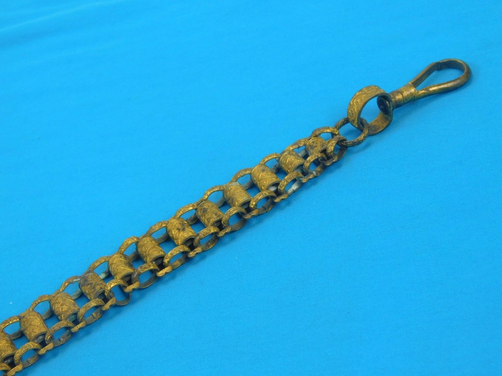 Antique Old US Fraternal Masonic Sword Dagger Long Hanger Gilded