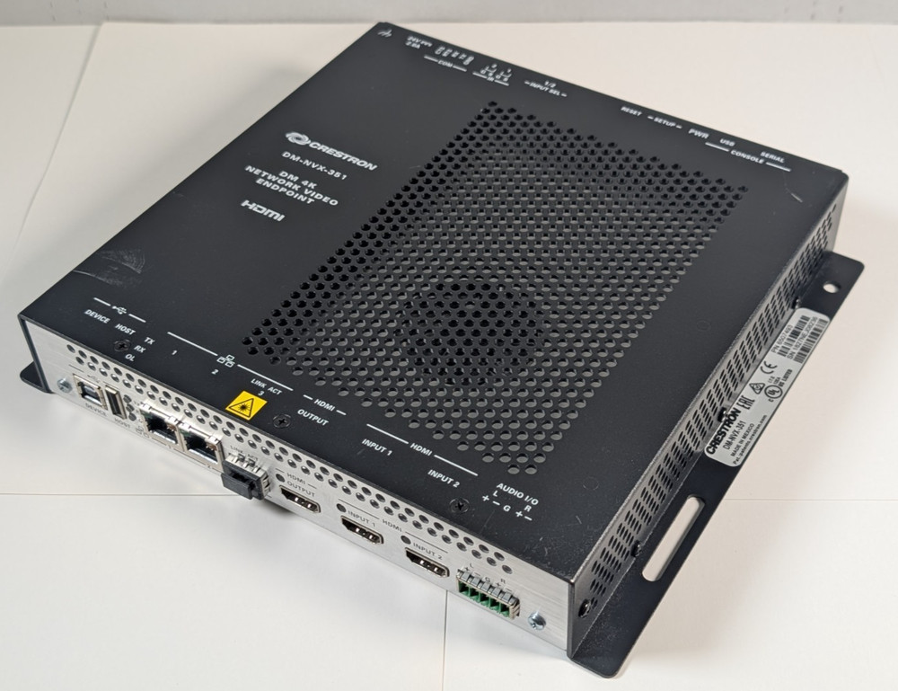 Crestron DM 4K Network Video Endpoint | DM-NVX-351, Unit Only