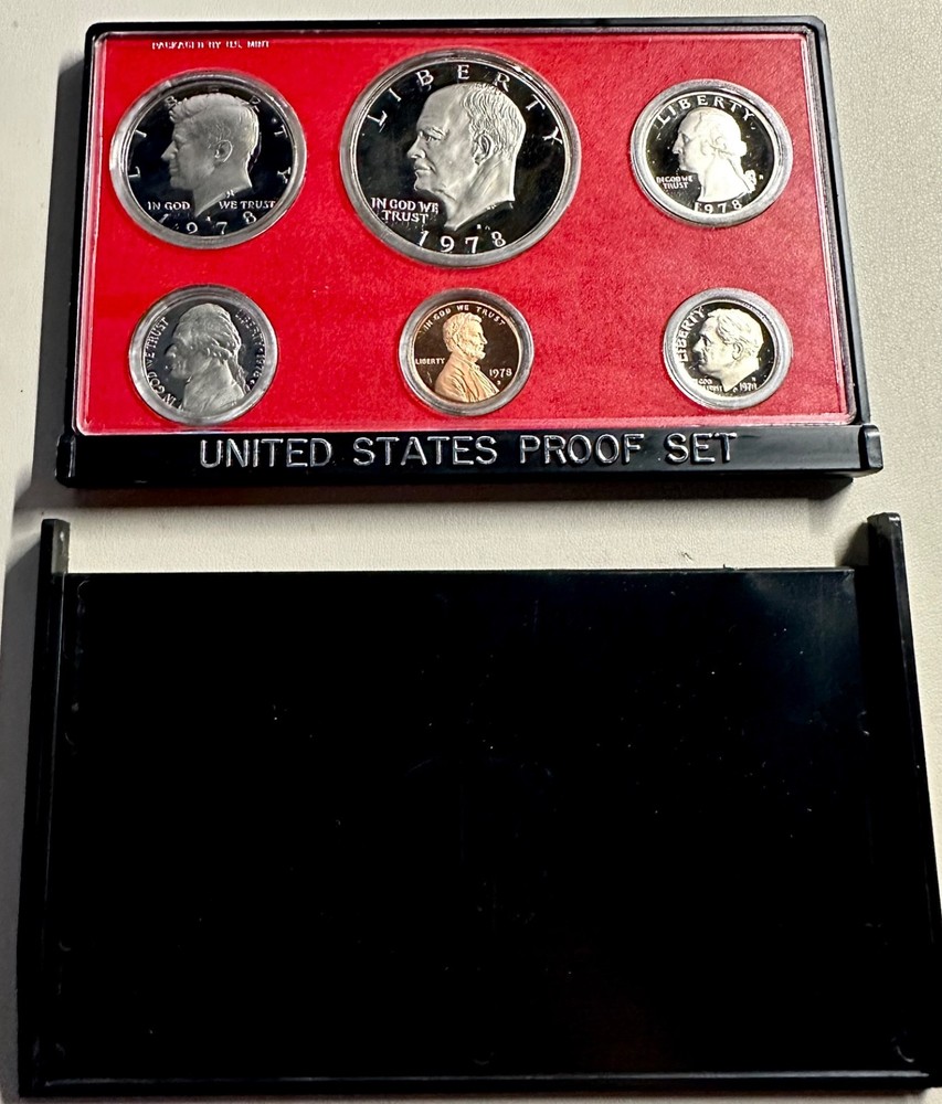 1978-S US Mint Proof Set Set OGP This Exact Set Pictured *Note Cover Issue