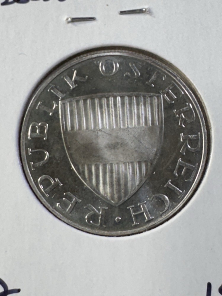 1965 Austria 10 Schilling Silver Proof Coin