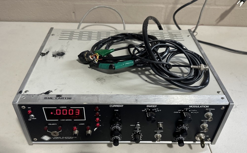 Spectra-Physics L5820 Vintage Laser Photonics Controller Box OEM Precison Optics