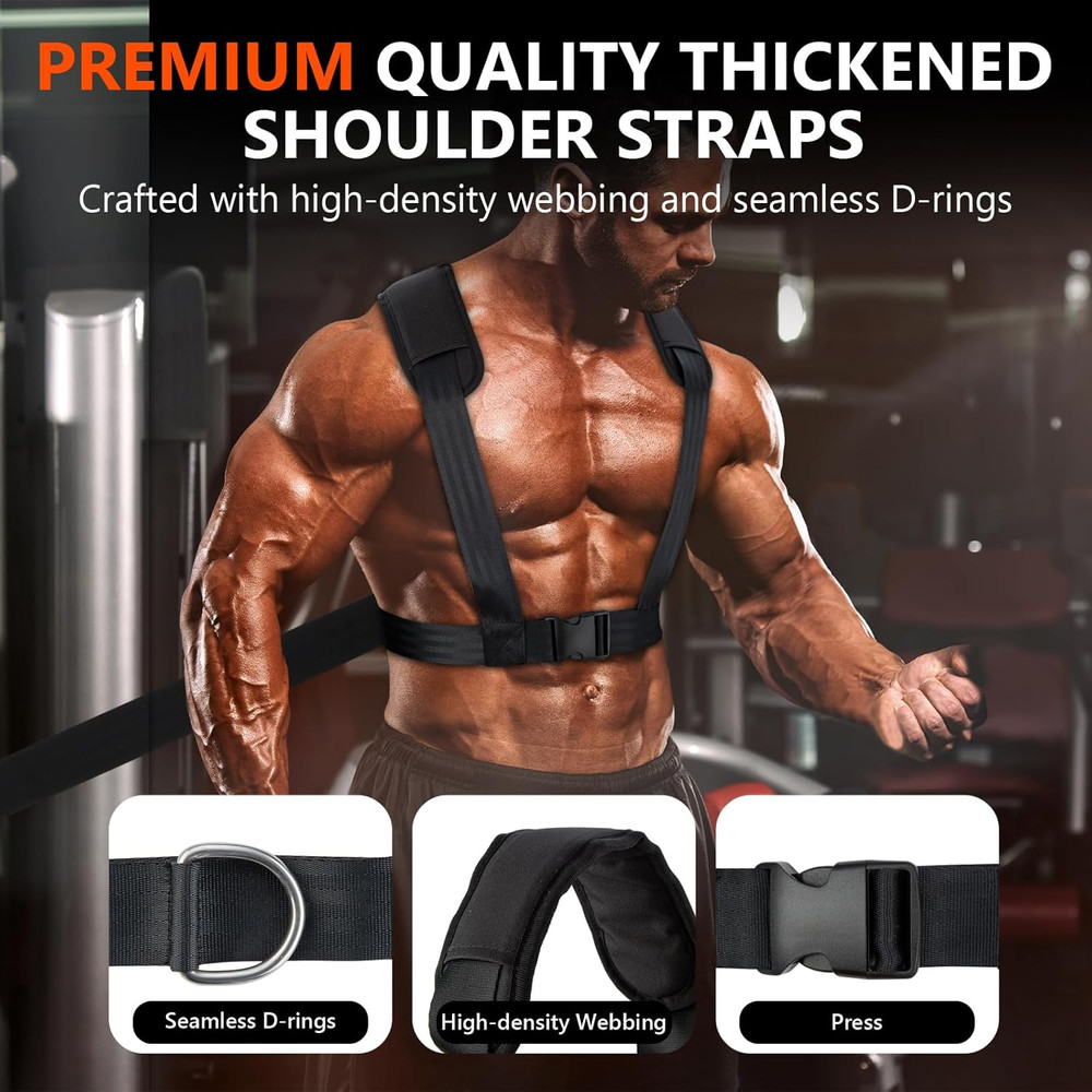 TEDEUM Steel Weight Training Pull Sled for Strength and Speed Development