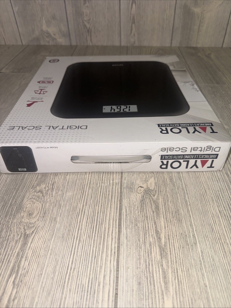 TAYLOR Digital Scale (BLACK) Lithium Battery Included