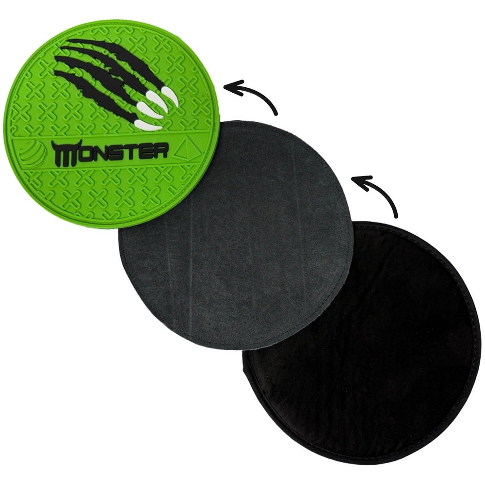 bowlingball.com Monster Interchangeable Bowling Grip Shammy Pad w/Removeable ...