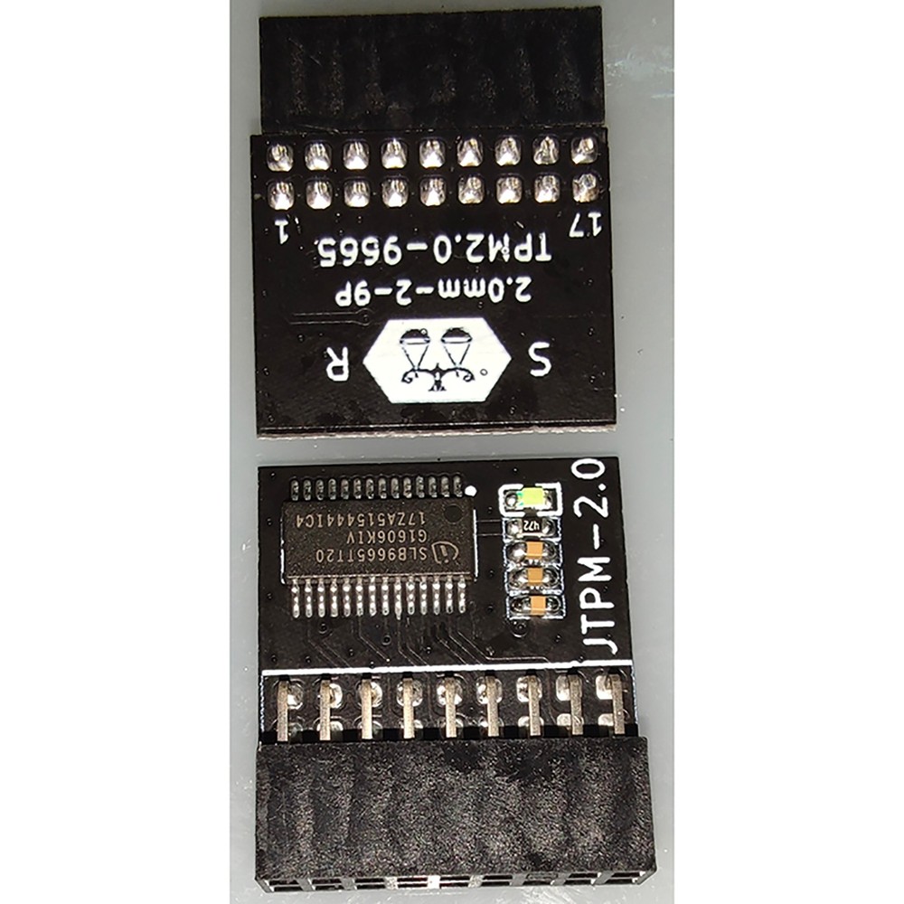 TPM2.0 Module For ASRock Motherboards Windows 11 18-1 Pin TPM Security Module