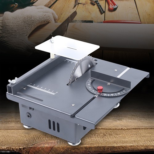 Portable Compact Heavy Duty Table Saw DIY Projects Work Shop Cutting Depth 40mm