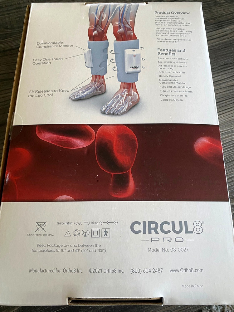 CIRCUL 8 PRO - Mobile Blood Clot Portable Prevention Compression
