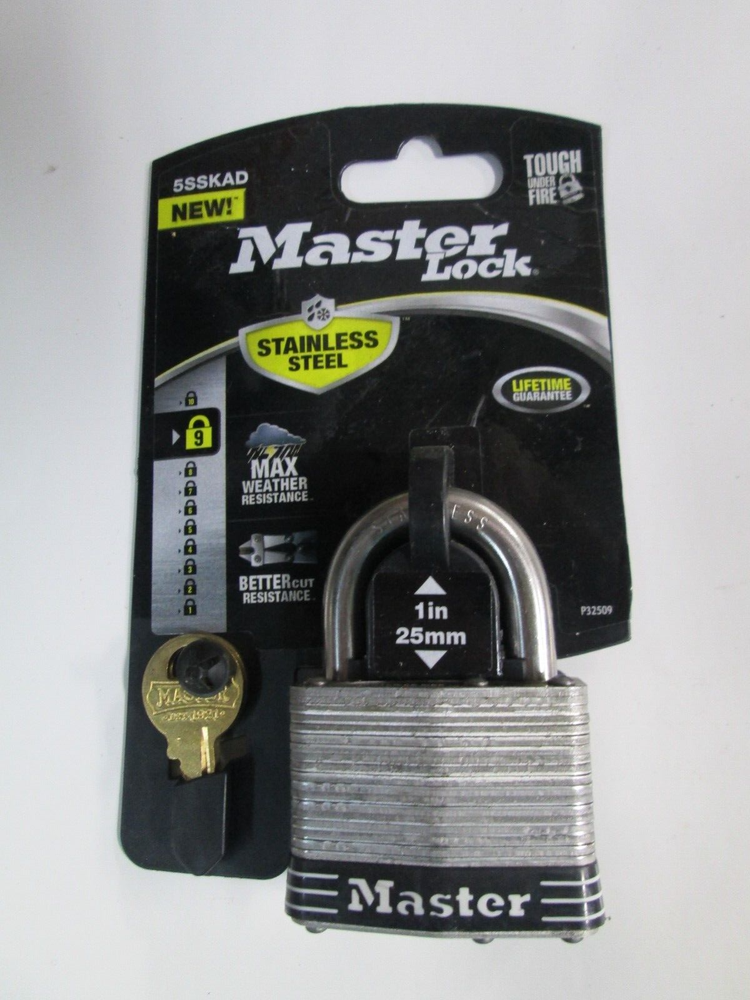 Master Lock 5SSKAD Keyed Padlock