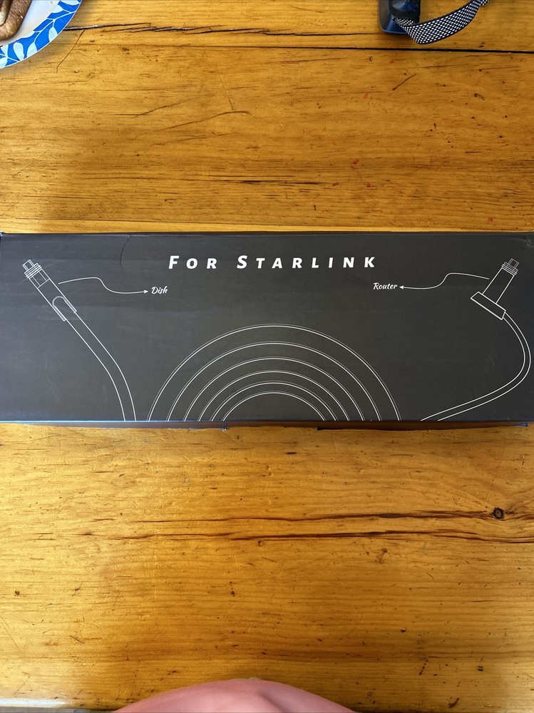 For Starlink dish to router Cable