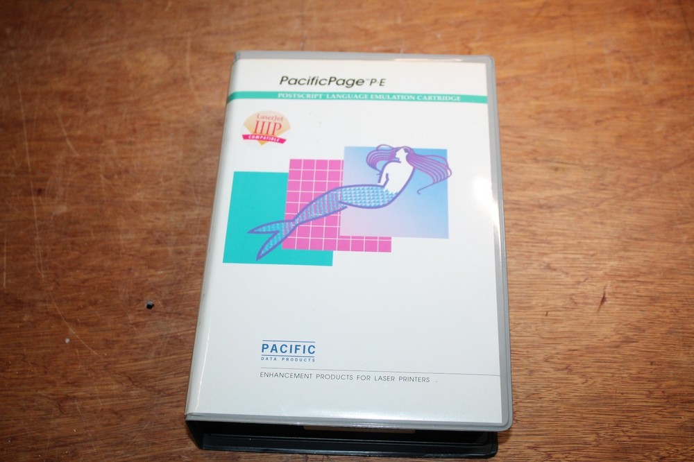 Vintage HP Laserjet II Printer Postscript Emulation Cartridge Incomplete Disk