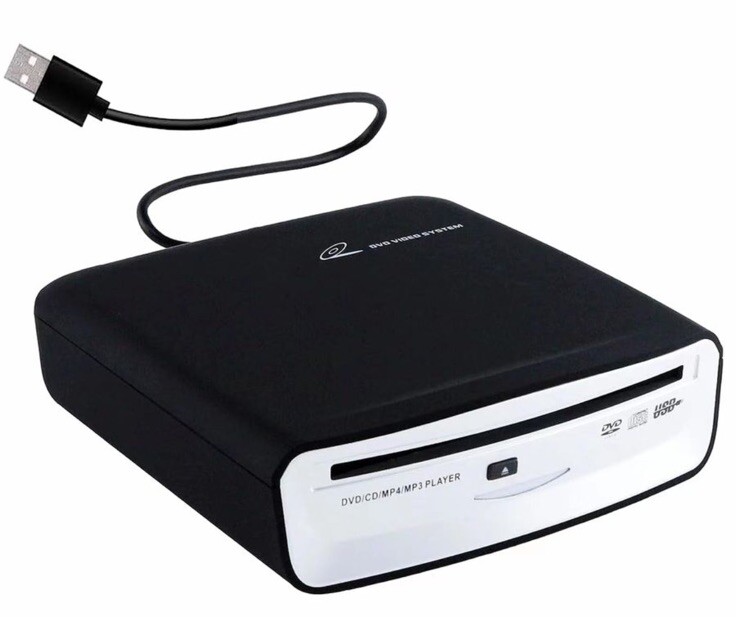 External Car Universal CD Player Machine, Vehicle External USB CD Player OAUW