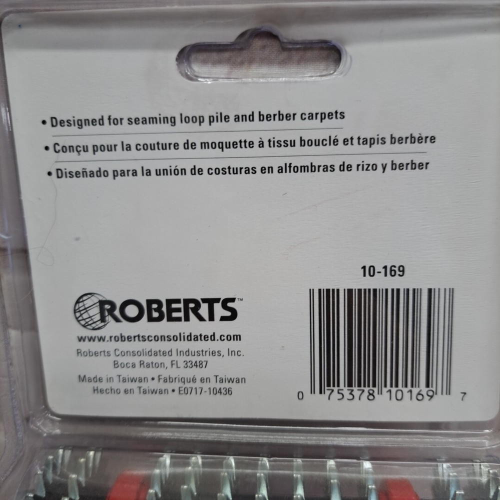 NIP Roberts 10-169 4" Loop Pile Seam Roller