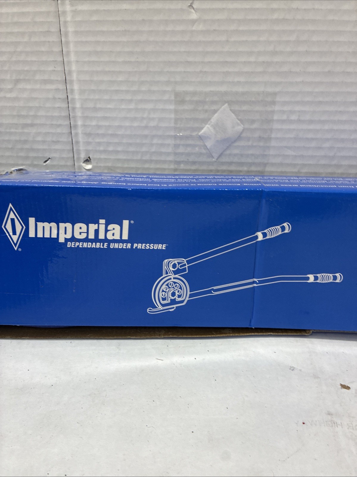 Imperial 364-FHA-10 5/8" Tubing OD 180° Max Angle Non-Slip Grip Lever Bender
