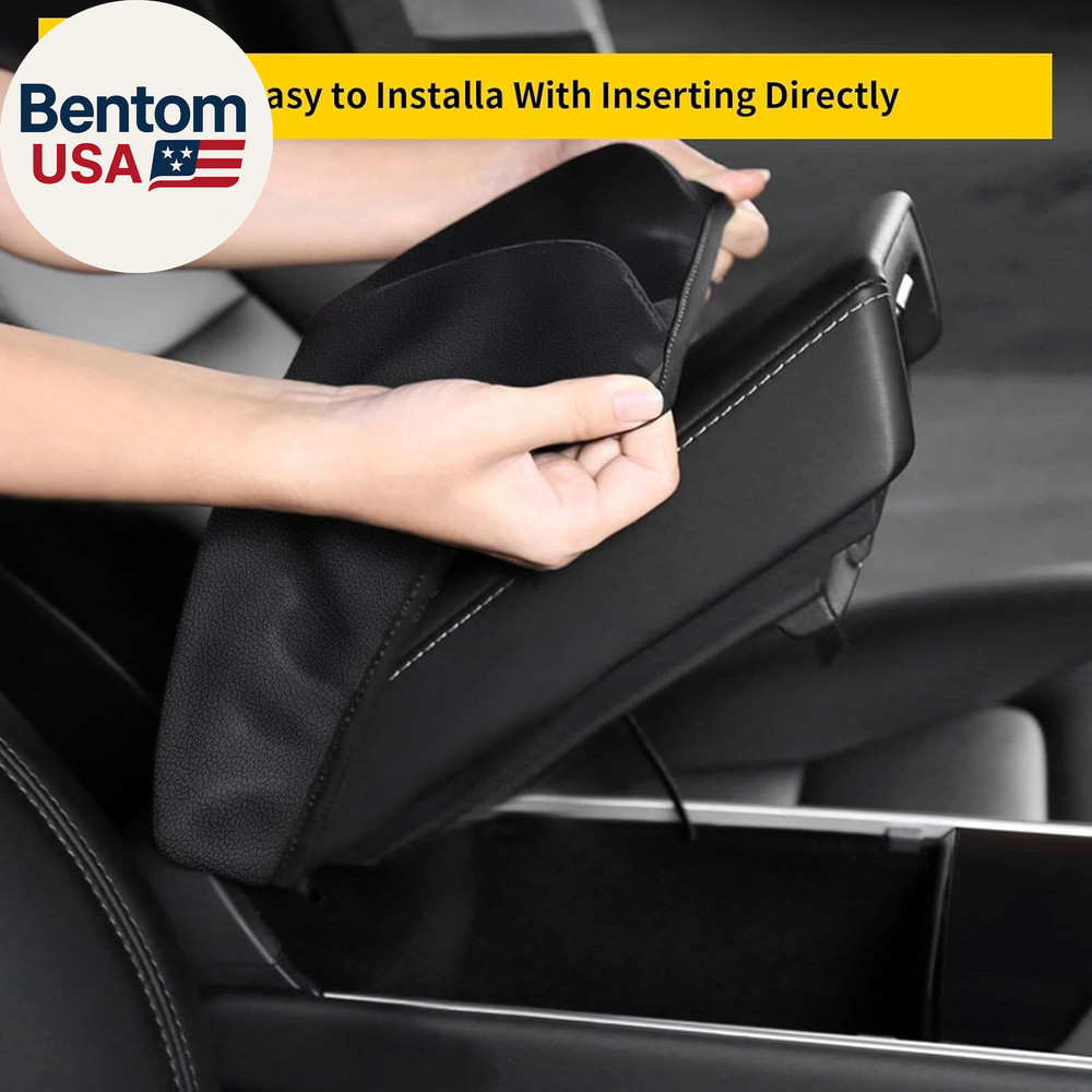 Armrest Console Console Covers for Ford Explorer 2011-2019 Black