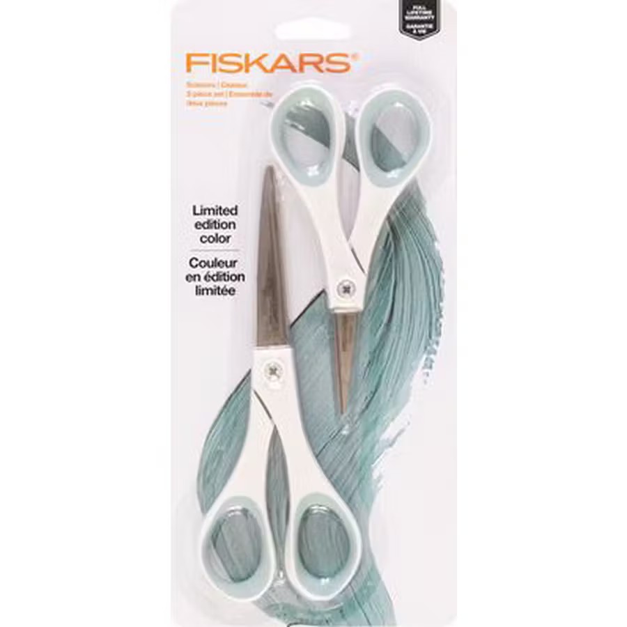 Fiskars Softgrip Titanium Scissors 7" & 5"