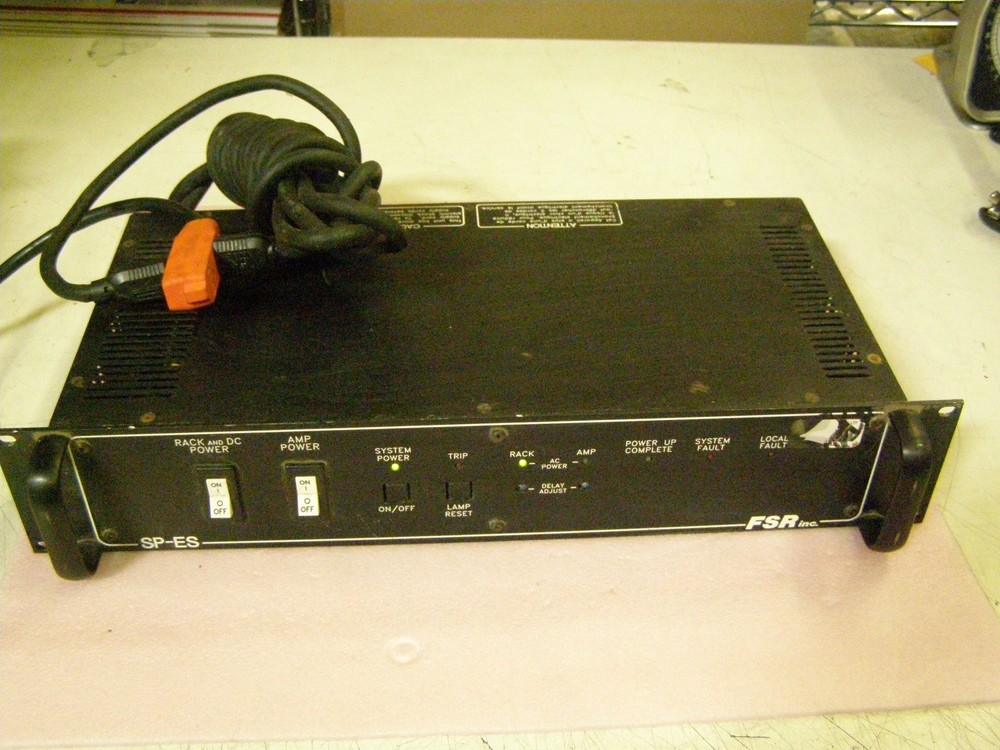 FSR Inc Model SP-ES External Switching Amplifier/Rack Power Supply