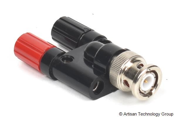 Pomona 1296 BNC Male to Double Stacking Binding Post Jack Adapter