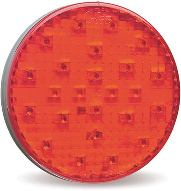 Grote - 77352 - Emergency Lighting, 4", Red