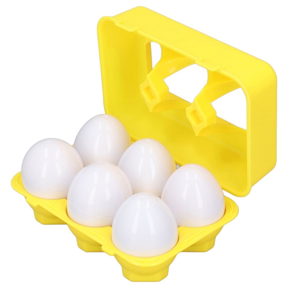 Kid Matching Egg Portable Color Shape Recognition Matching Easter Eggs