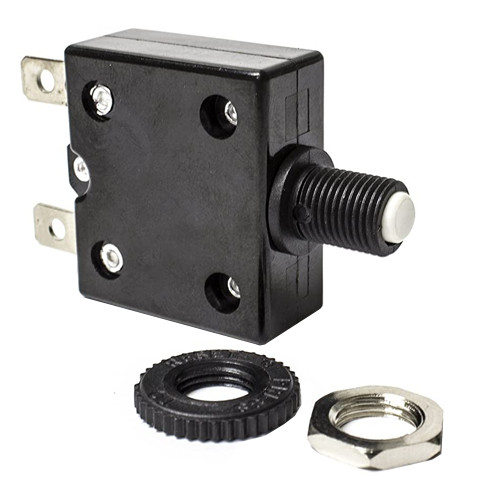 Sierra CB41230 Push Button Circuit Breaker, 20 Amp, White