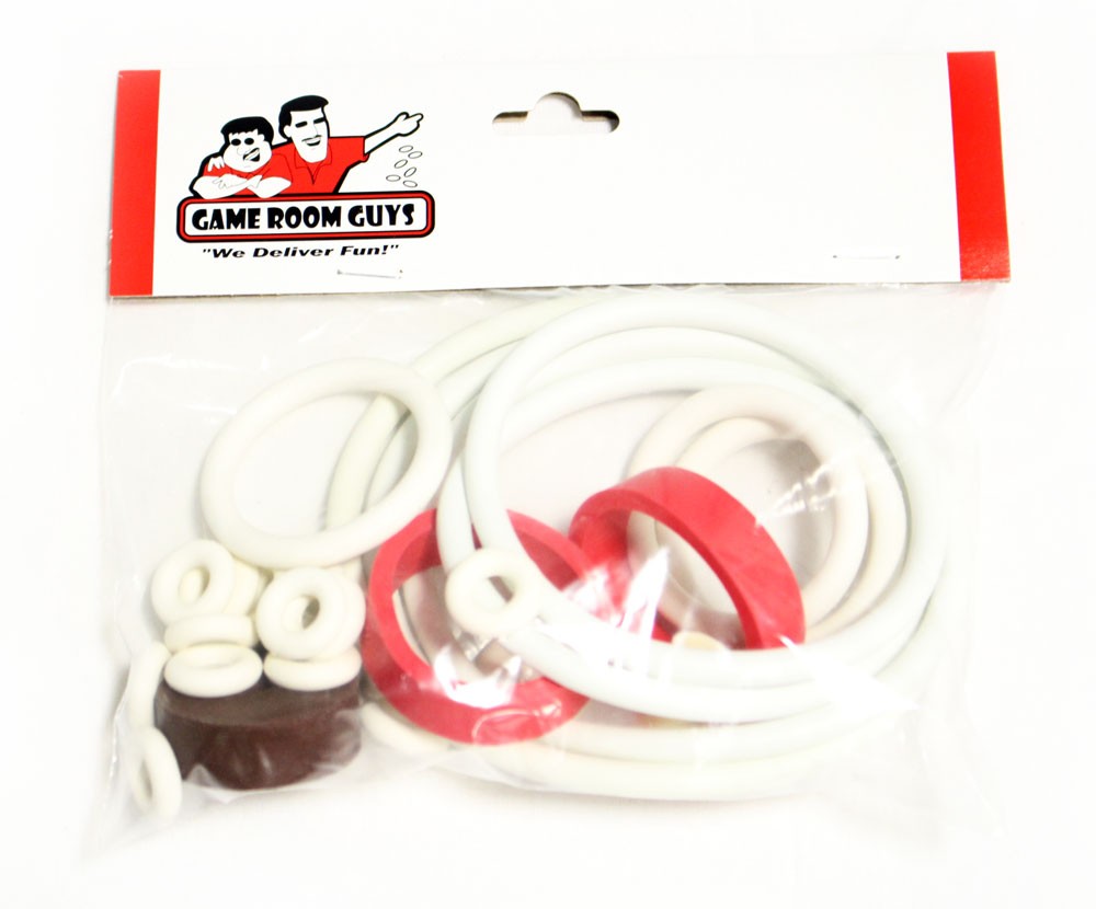 1971 Williams Jack Pot Pinball Machine Replacement Repair Rubber Ring Kit White