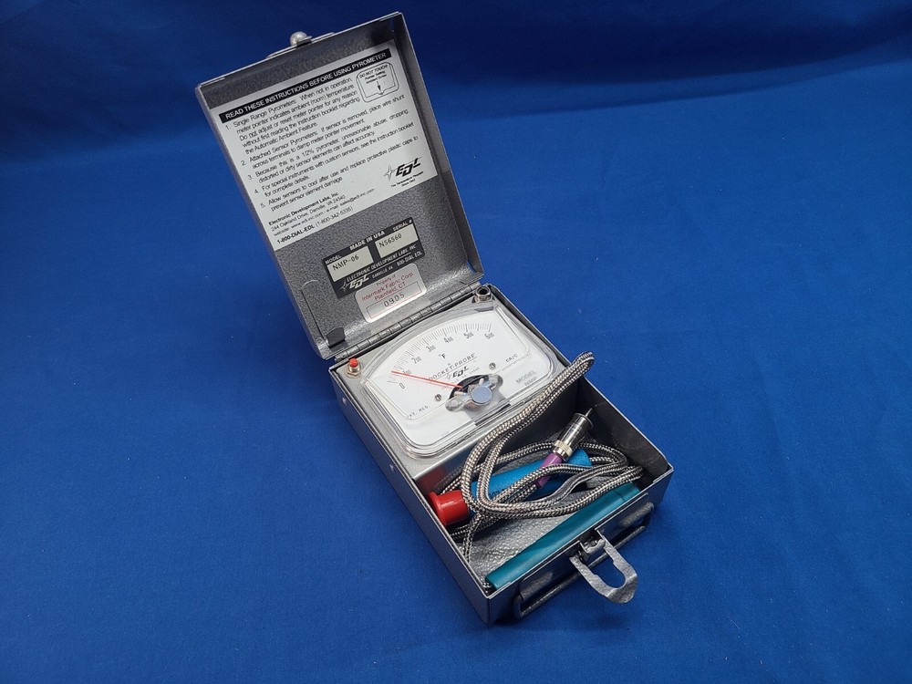 EDL Pocket Probe Analog Pyrometer Radiation Thermometer