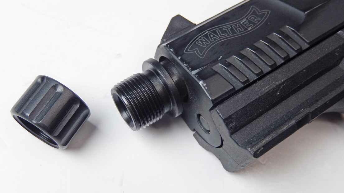 Walther P22, P-22 22 LR 1/2x28 Thread Adapter
