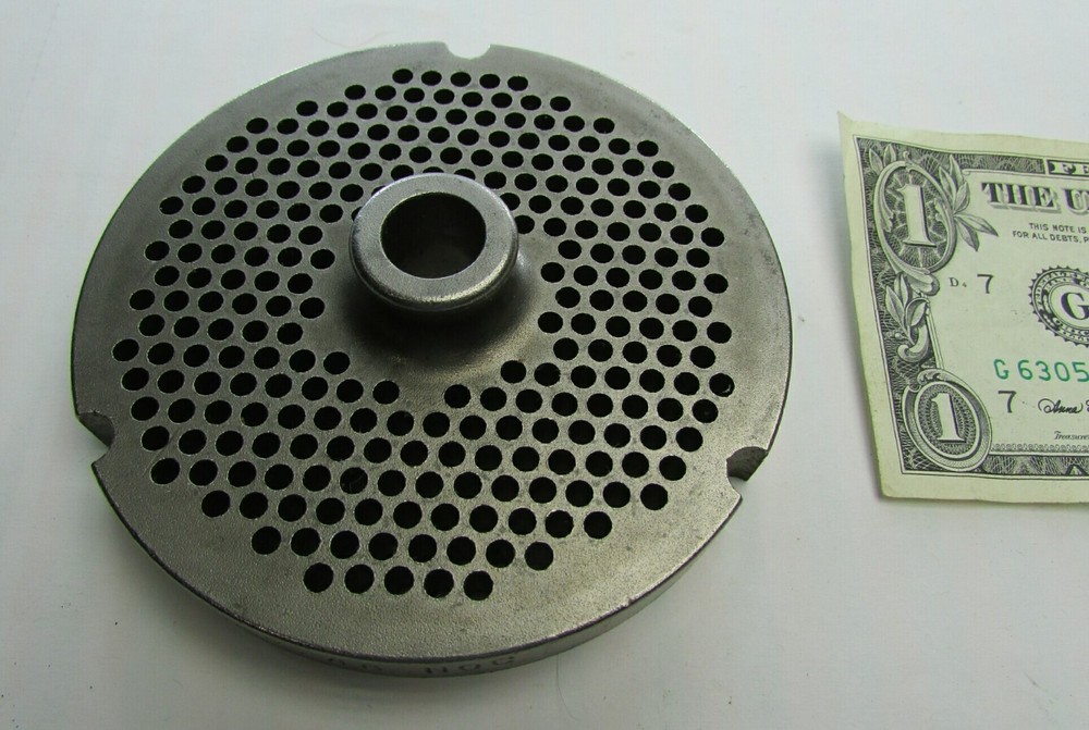Resharpened? Atlanta Sharptech Meat Grinder Plate, 3248 NOC Butcher, Processing