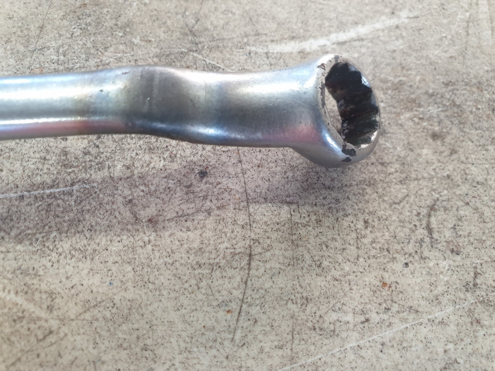 Spanner 12mm and 13mm Britool 9RBM1213 MODIFIED
