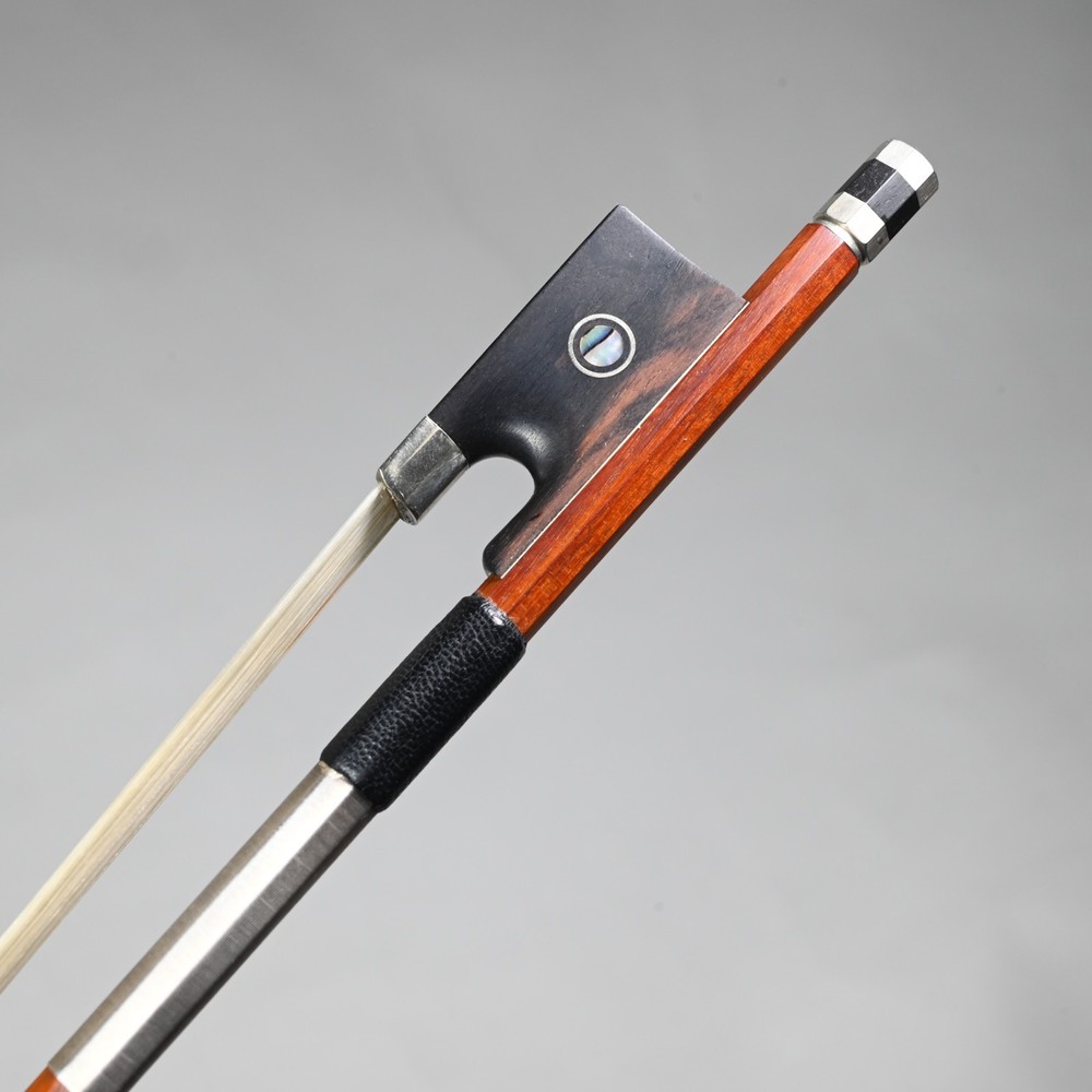 K. SHIMORA Violin Bow, 4/4, Germany - Select Pernambuco