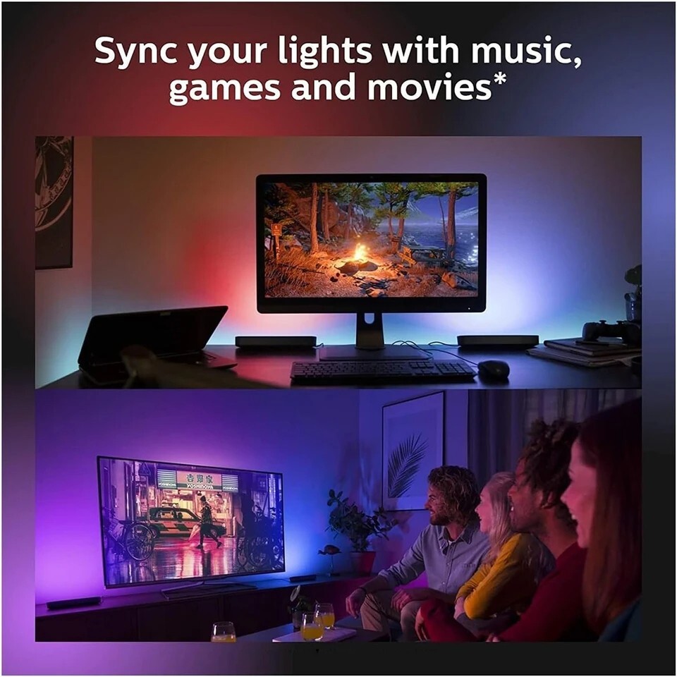 Smart RGB LED Strip Lights with Remote