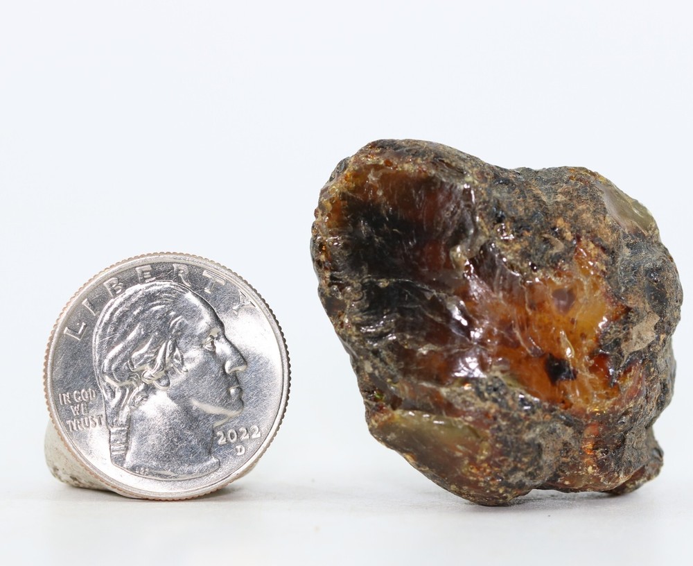 Indonesian Blue Amber West Java Indonesia UV Fluorescent COA 6145