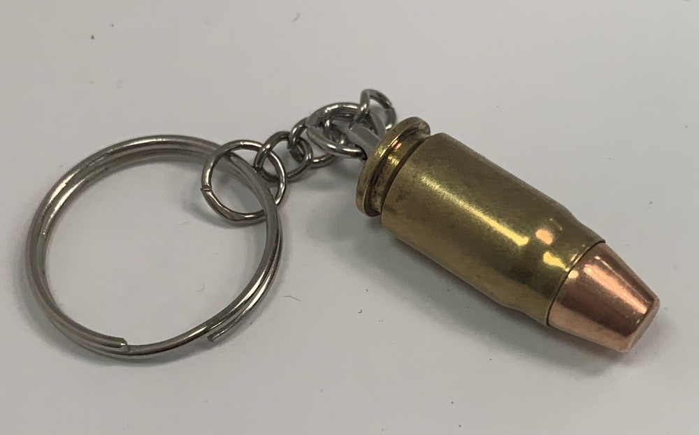 Custom (Customer Supplied Brass) Bullet Key Chain / Zipper Pull
