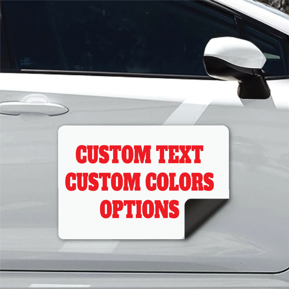 Graphic Design for Vehicle Magnets