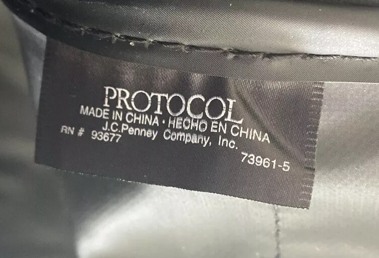 Protocol Computer Bag Two Compartments Black/Blue by JC Penny Company