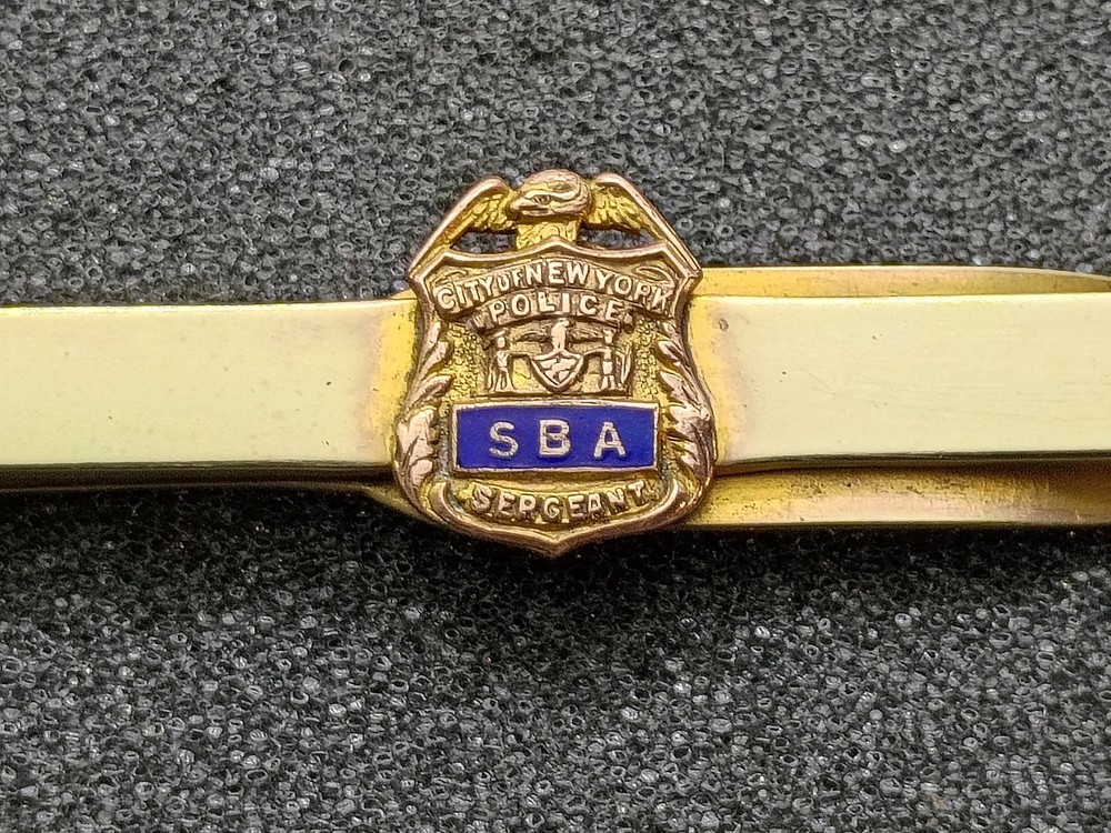 NYPD Sergeant Benevolent Association SBA Tie Clip