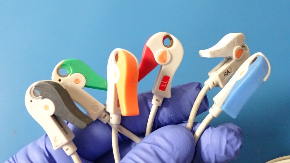 ECG Leadwire Set, 6-Lead, grouped, grabber