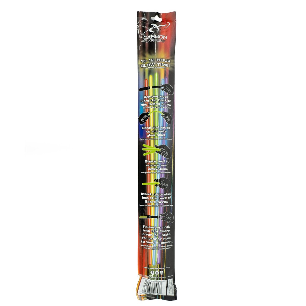Carbon Express Sabre Arrow Replacement Glow Sticks - 25pk